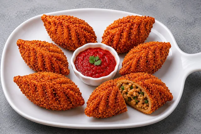 Chicken Kurkure Momos