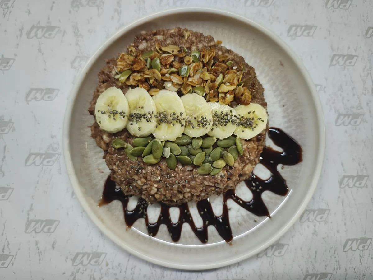 Choco Banana Oats