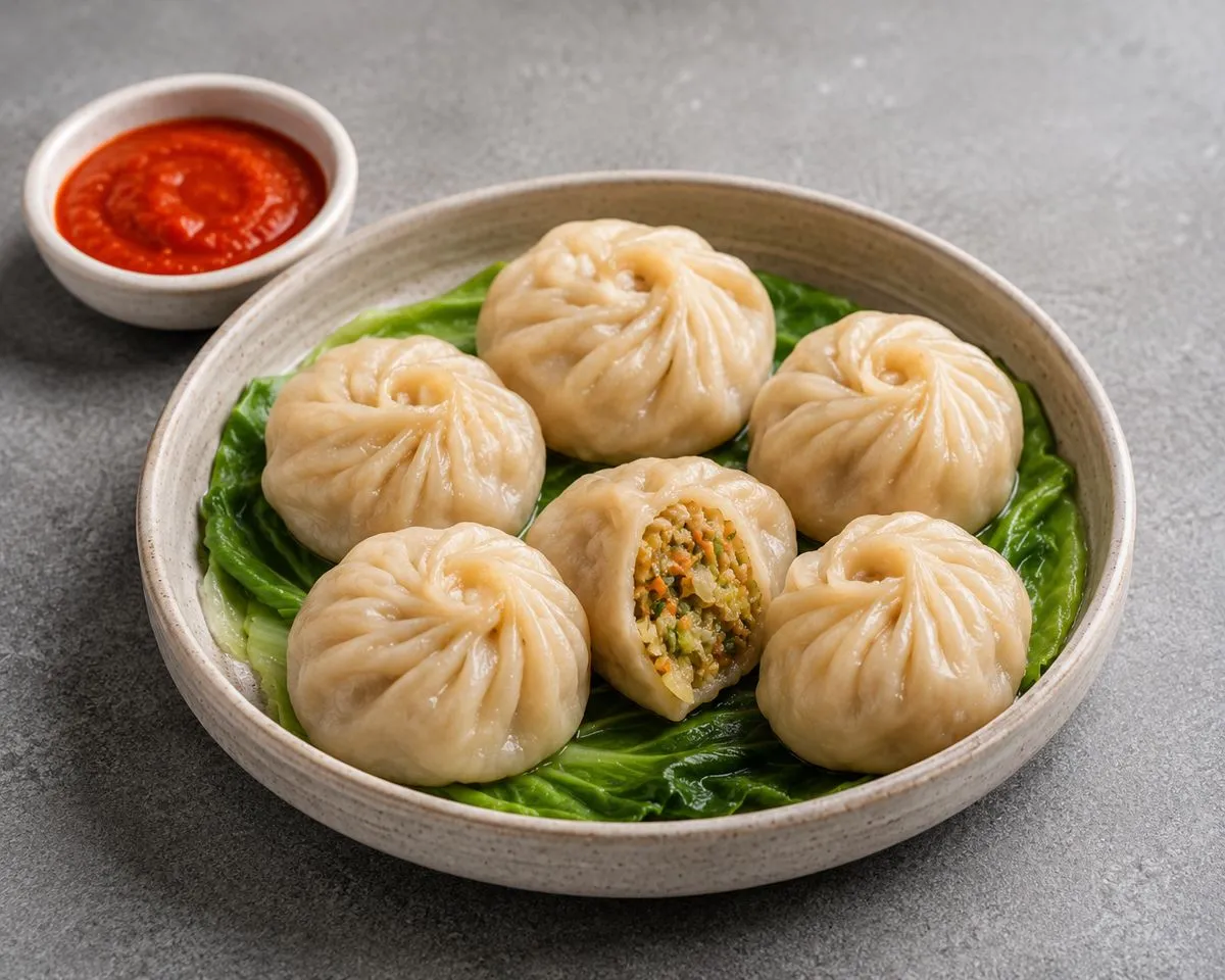 Classic Veg Steamed Momos