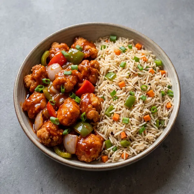 Fiery Chilli Chicken Fried Rice Bowl