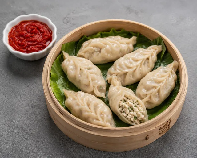 Himalayan Paneer Steamed Momos