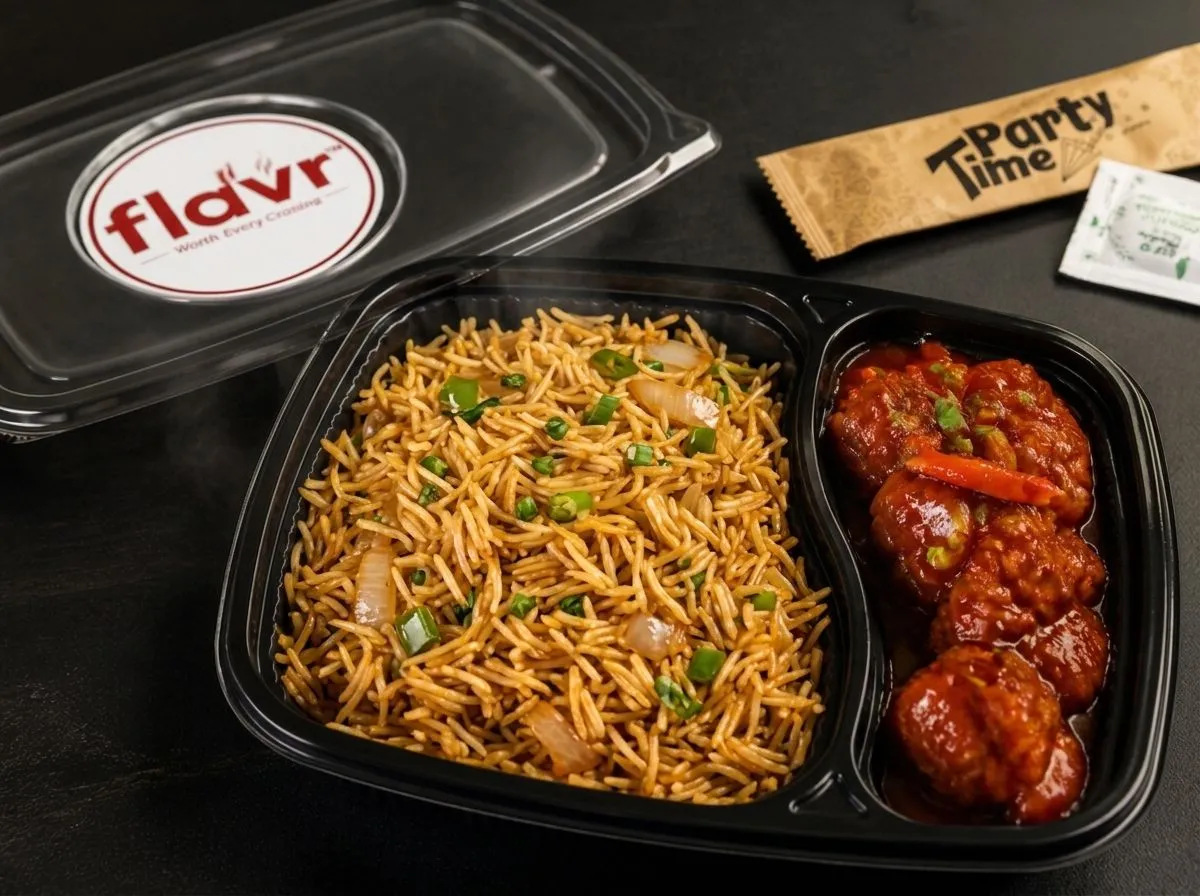 Schezwan Fire Chicken Fried Rice Bowl
