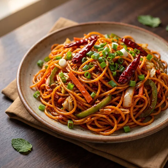 Schezwen Fire Veg Noodles