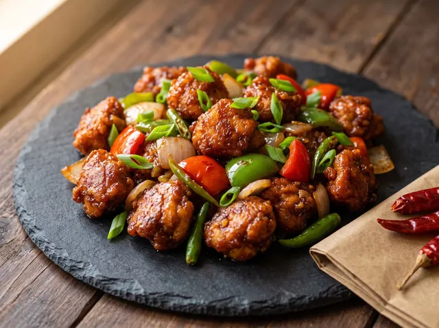 Street Style Chilli Chicken Dry