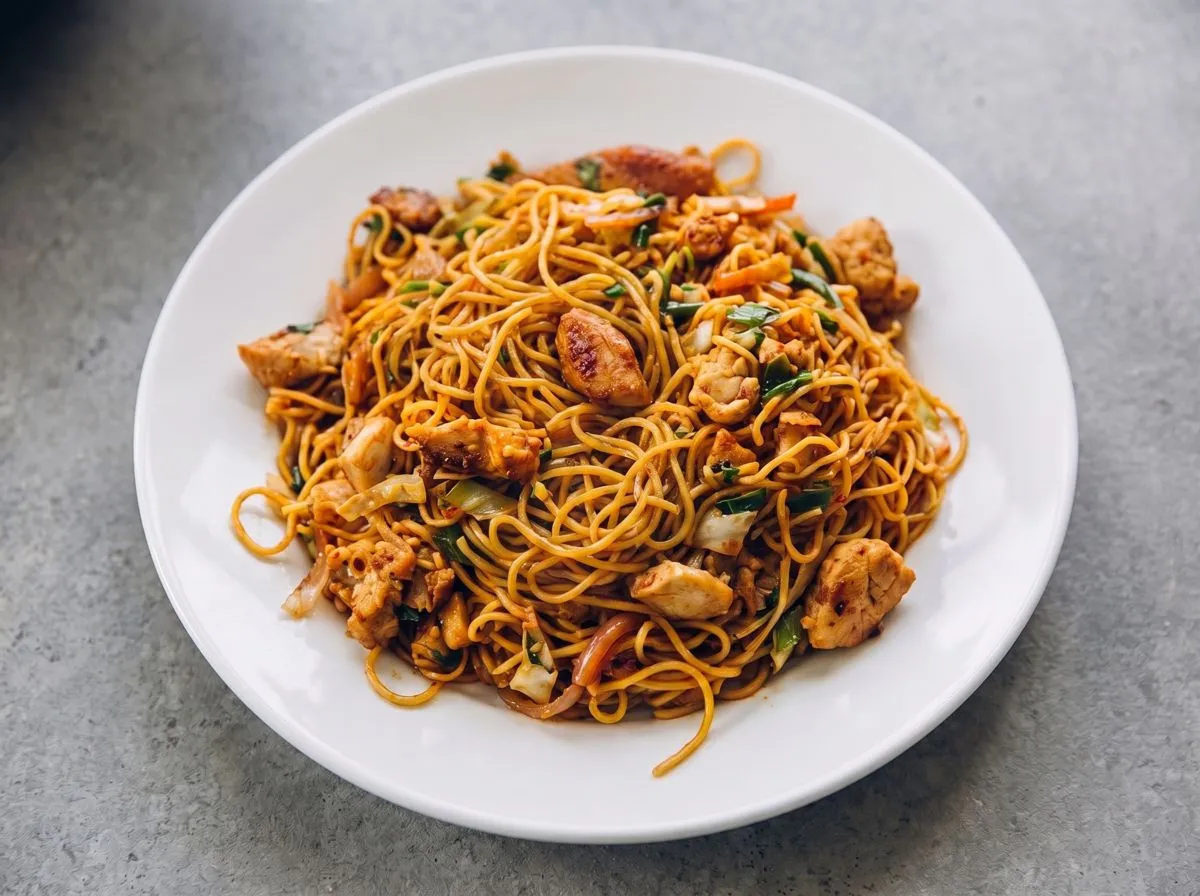 Street Wok Chicken Noodles