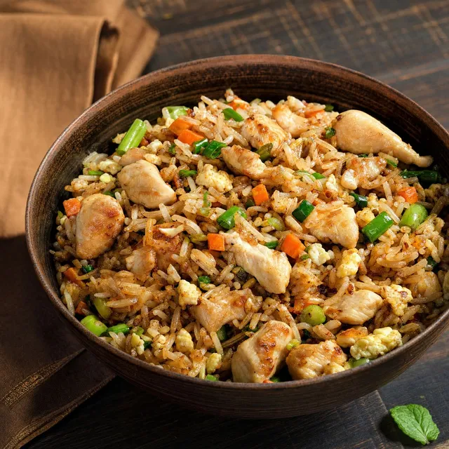 Wok Tossed Chicken Fried Rice