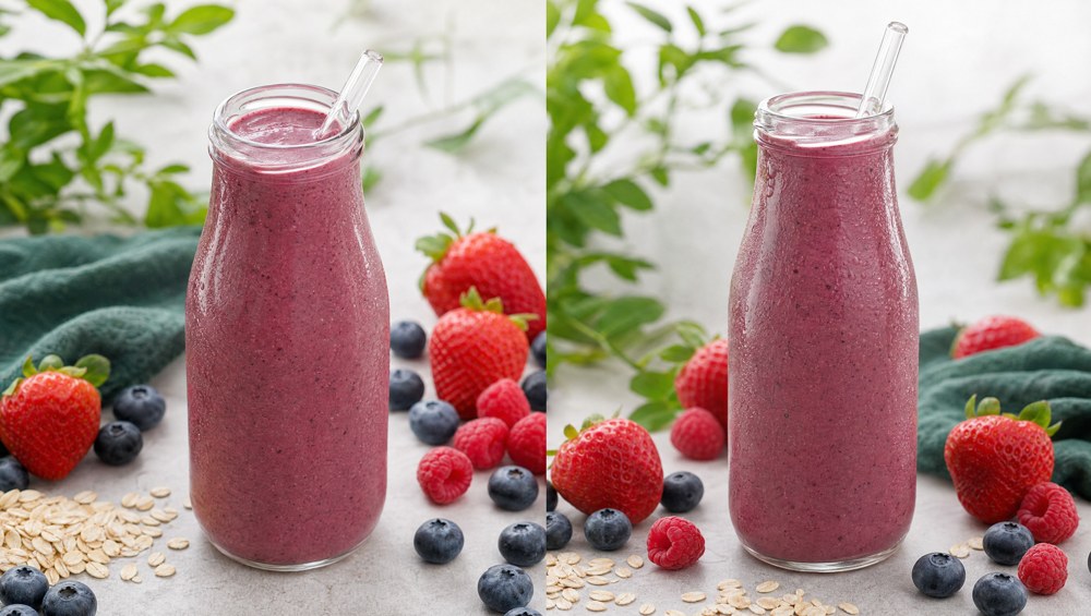 All Berry Oats Smoothie