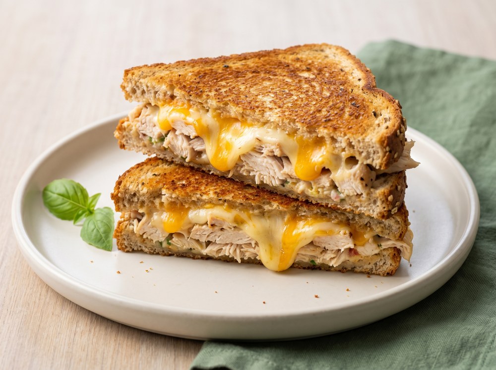 Chicken Cheese Melt Sandwich