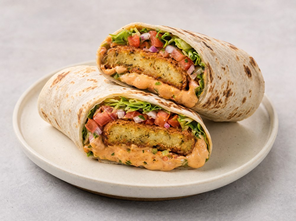 Chipotle Aloo Patty Wrap