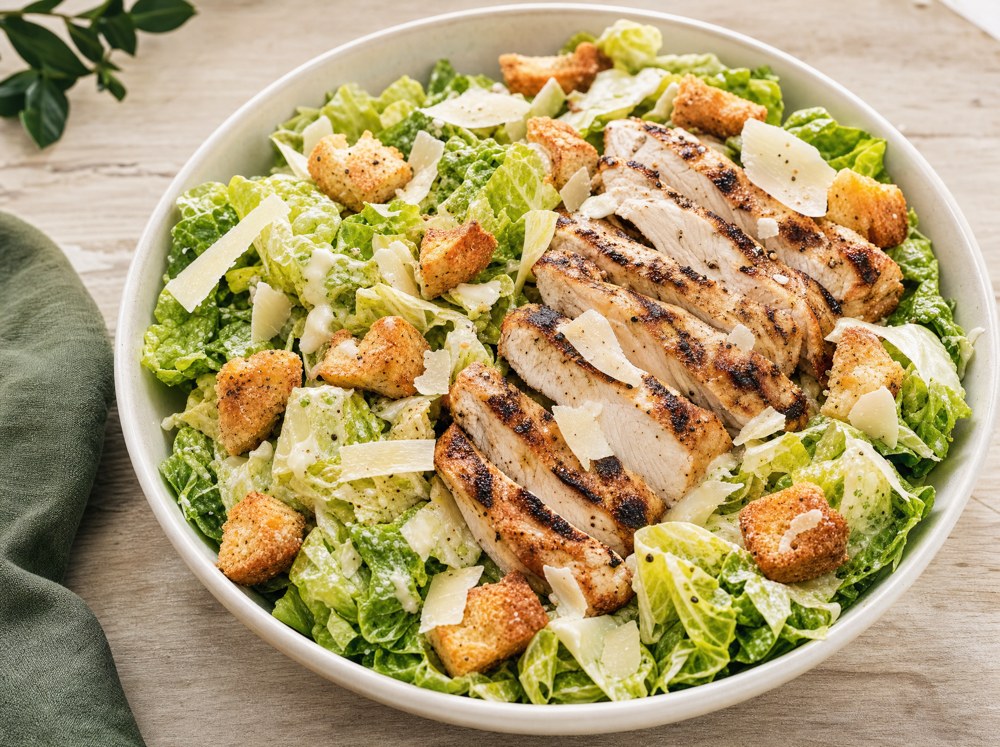 Grilled Chicken Caesar Salad