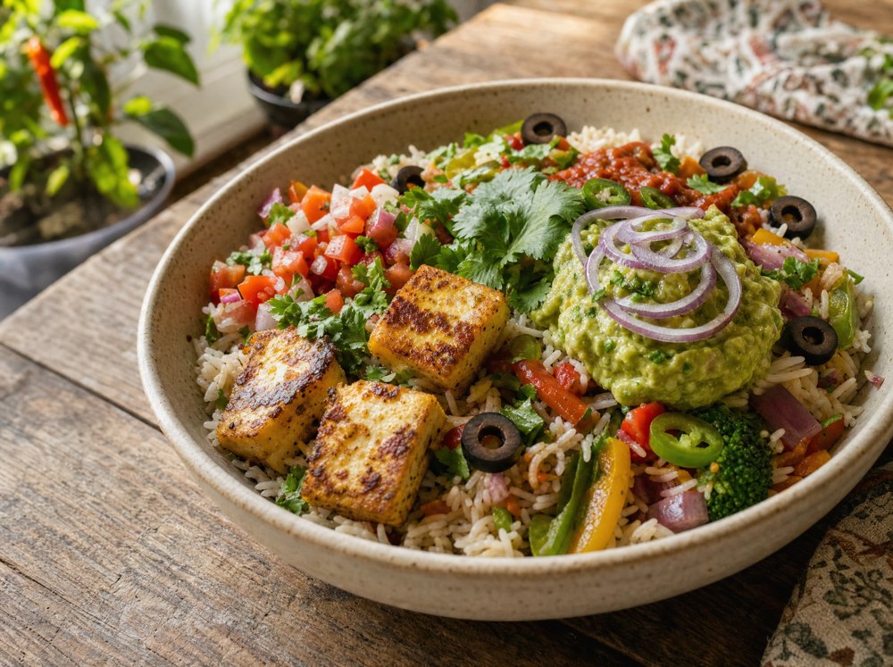 Mexican Burrito Rice Bowl
