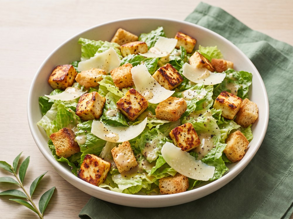 Paneer Caesar Salad