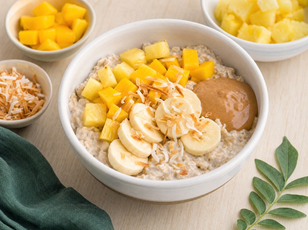 Tropical Fruit Overnight Oats